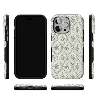 Sage Tapestry | Floral Vines Case