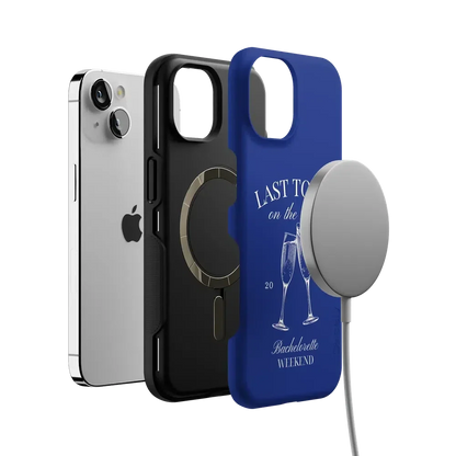 Last Toast | Blue Coastal Bachelorette Case