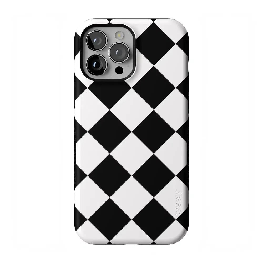 Black Checkerboard | High Contrast Design Case