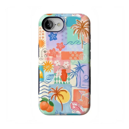 Tropical Heat | Beachy Collage Case