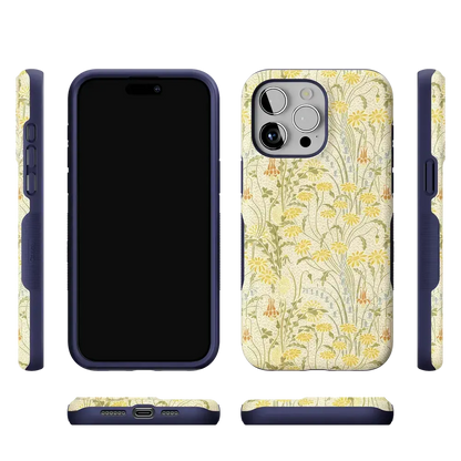 Boho Blooms | Golden Floral Case