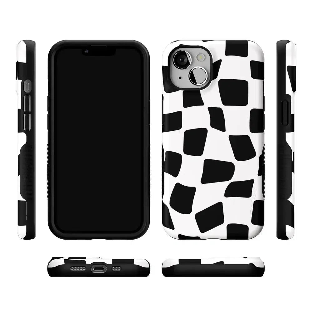 Funky Checkerboard | High Contrast Design Case