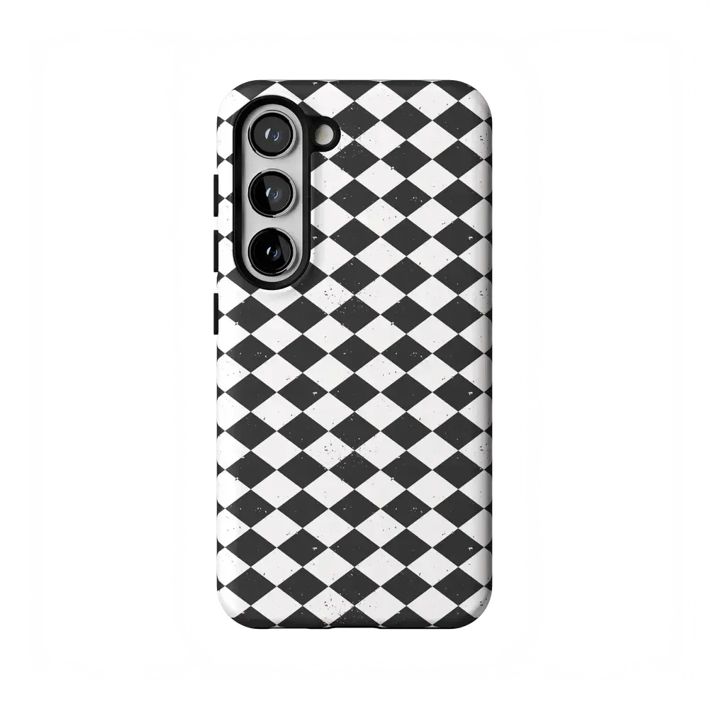 Salem's Hex | Black & White Checkered Case