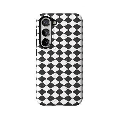 Salem's Hex | Black & White Checkered Case