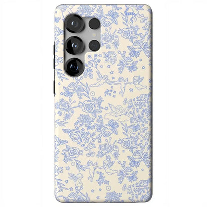 Cupid's Canvas | Periwinkle Floral Case