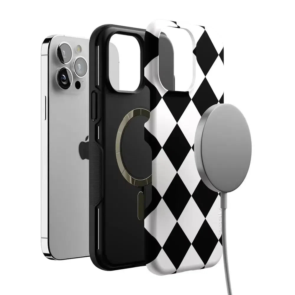 Black Checkerboard | High Contrast Design Case