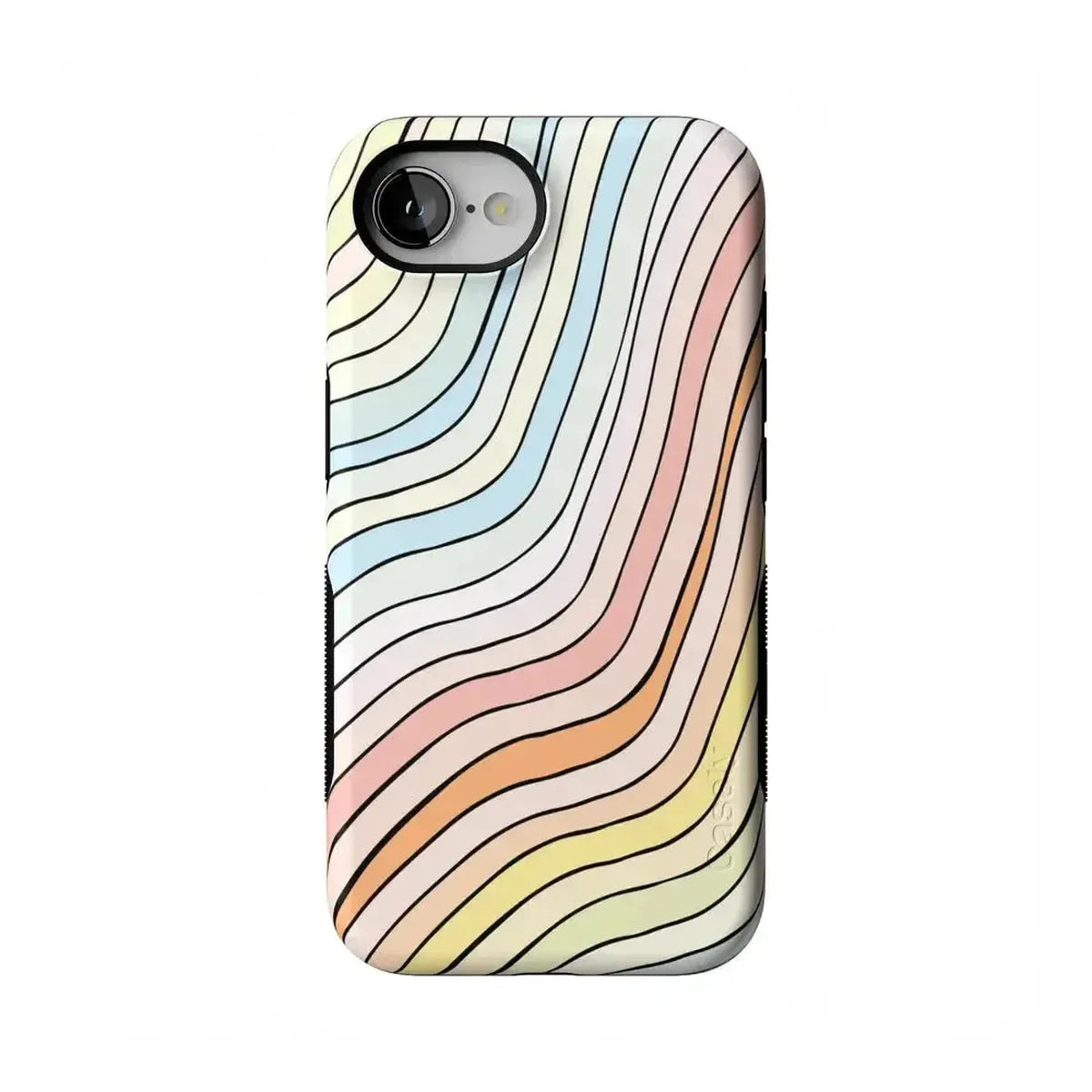 Ride The Wave | Pastel Rainbow Lined Case