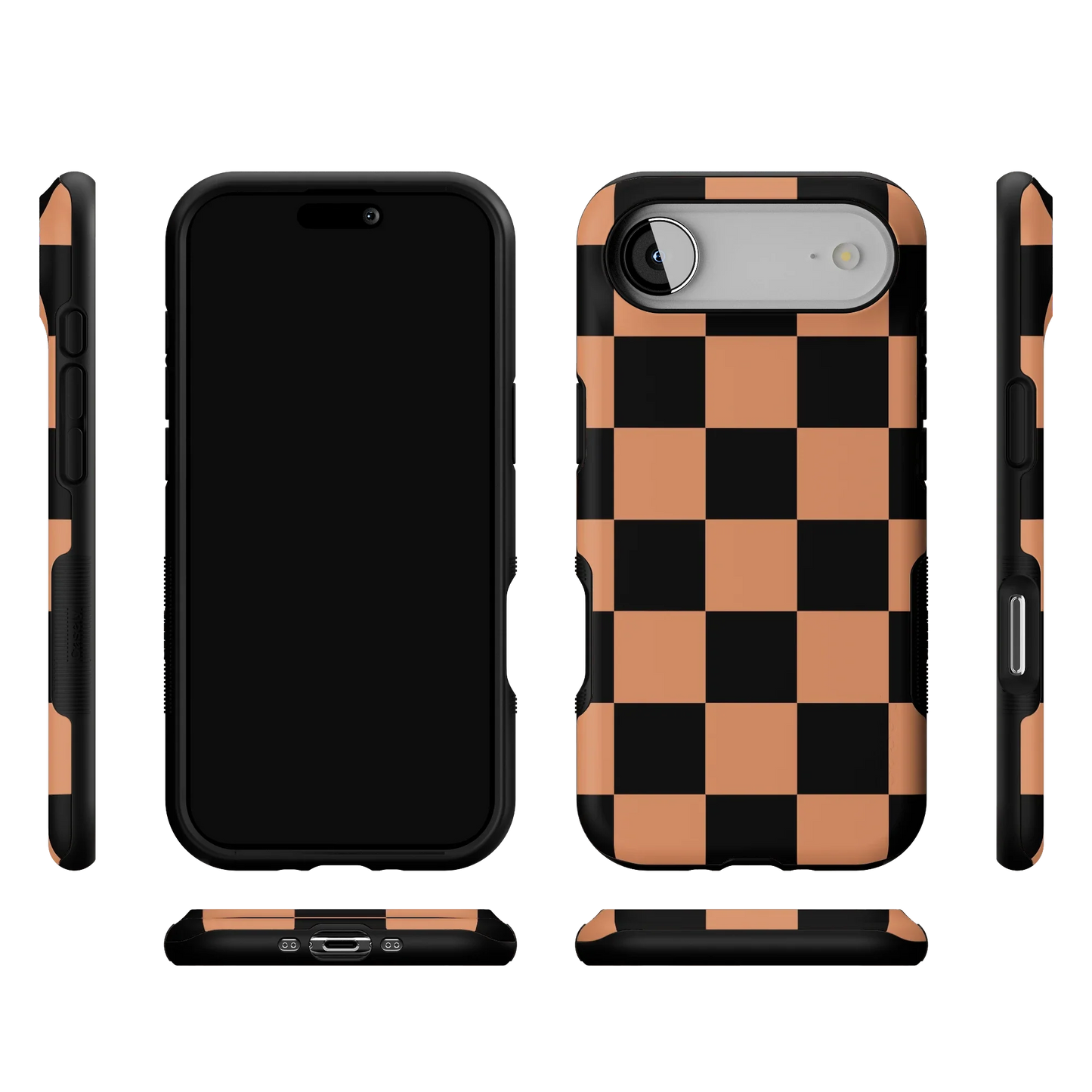 Fit Check | Black & Brown Checkerboard Case