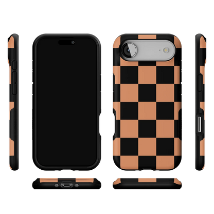 Fit Check | Black & Brown Checkerboard Case