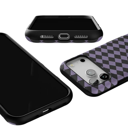 Midnight Hex | Purple Checkered Case