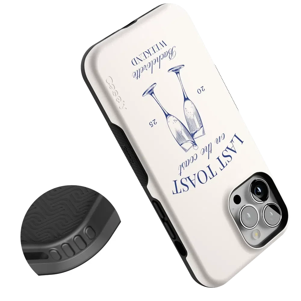 Last Toast | Off-White Coastal Bachelorette Case