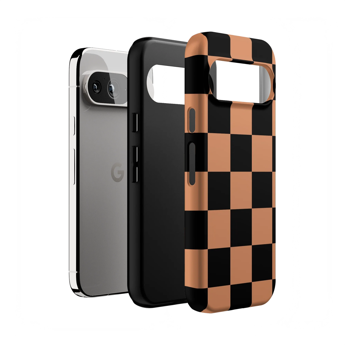 Fit Check | Black & Brown Checkerboard Case