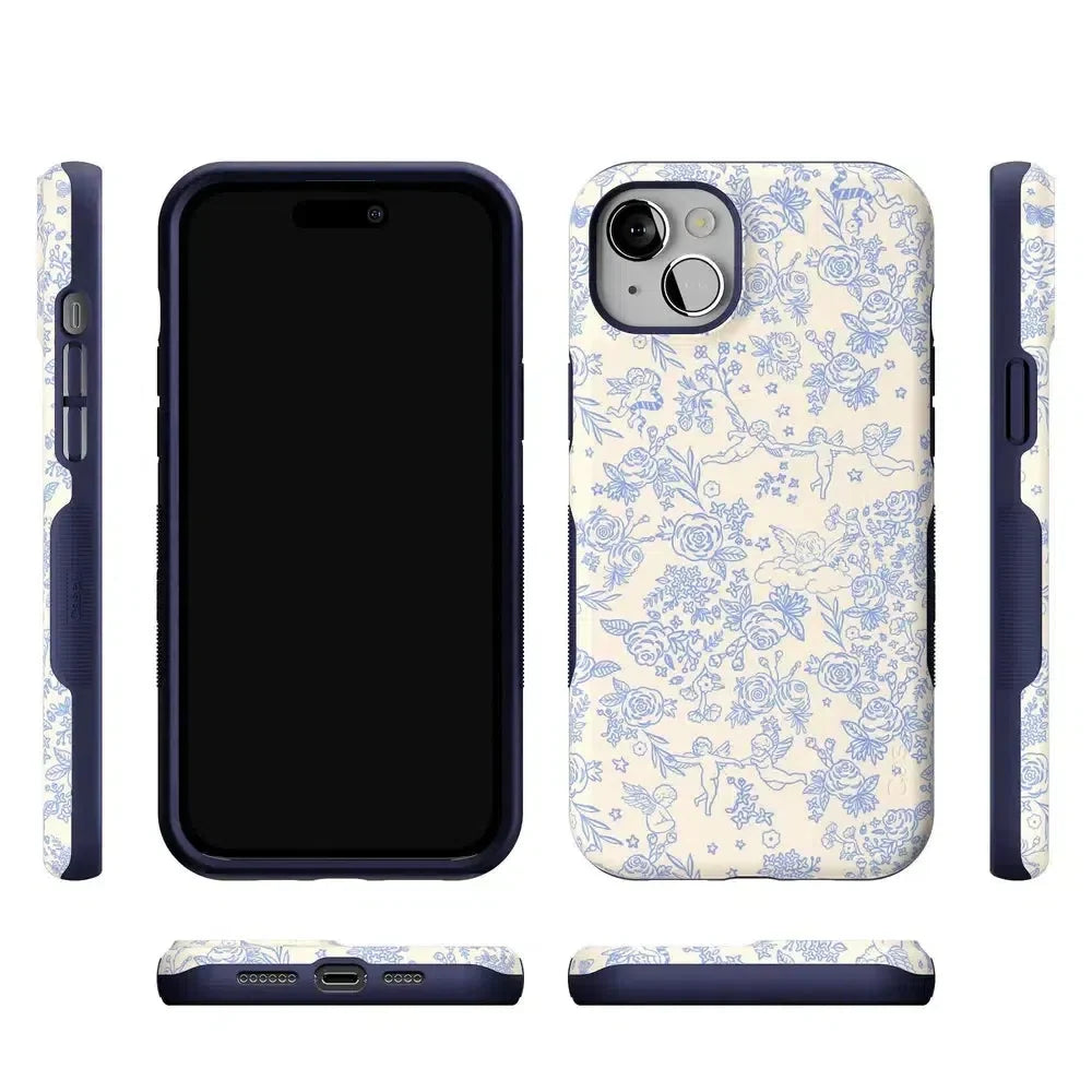 Cupid's Canvas | Periwinkle Floral Case