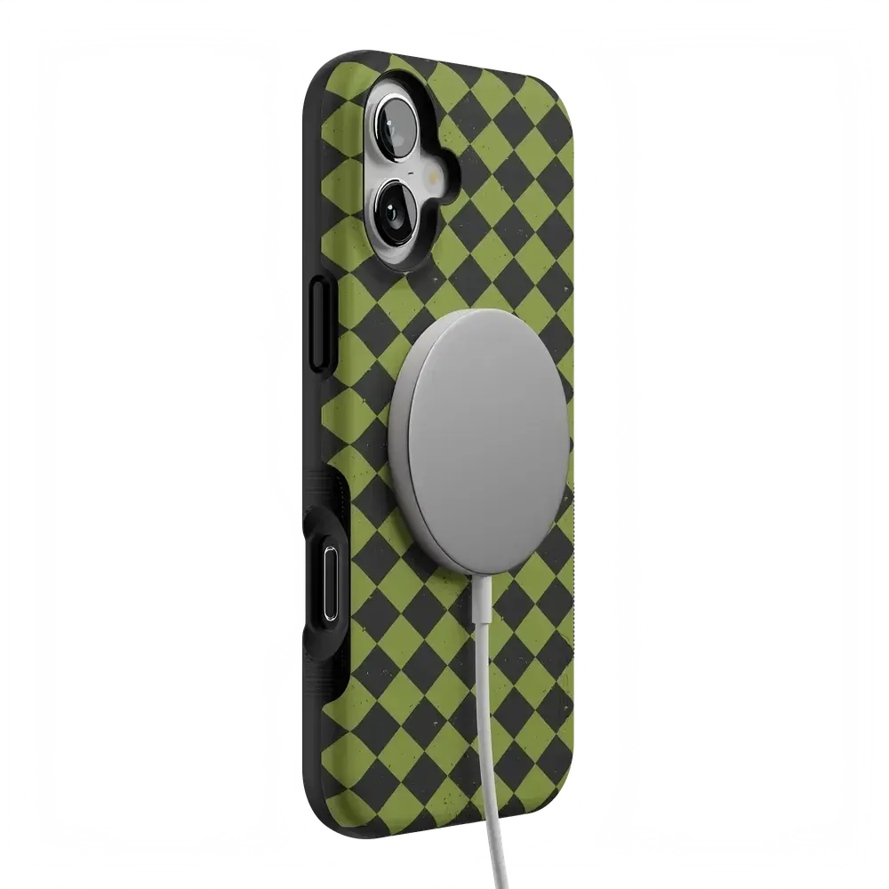 Wicked Hex | Green Checkered Case