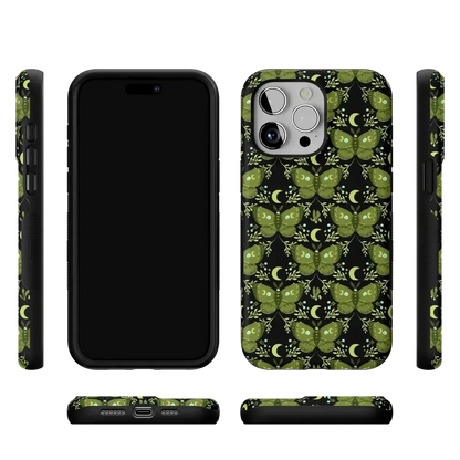 Mystic Moths | Green Twilight Case