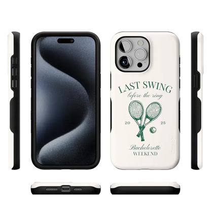 Last Swing | Off-White Bachelorette Case