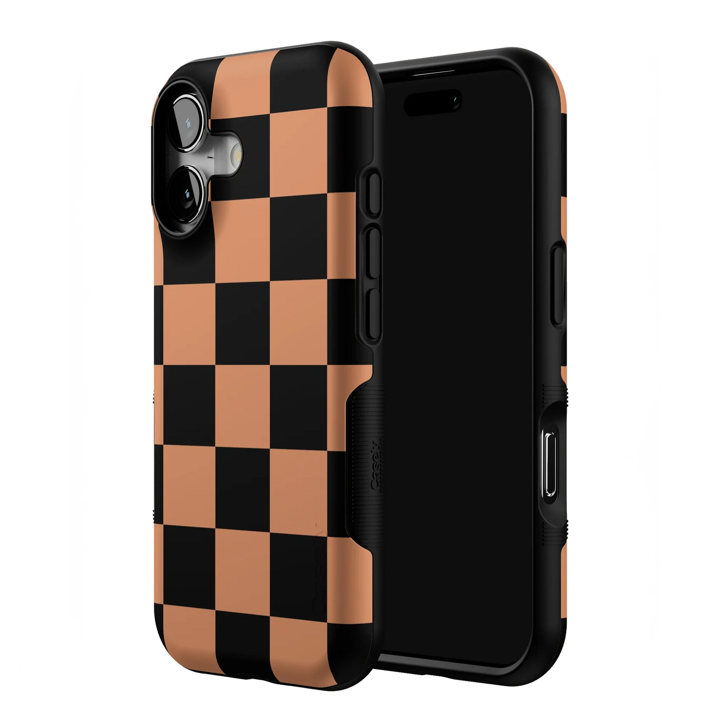 Fit Check | Black & Brown Checkerboard Case