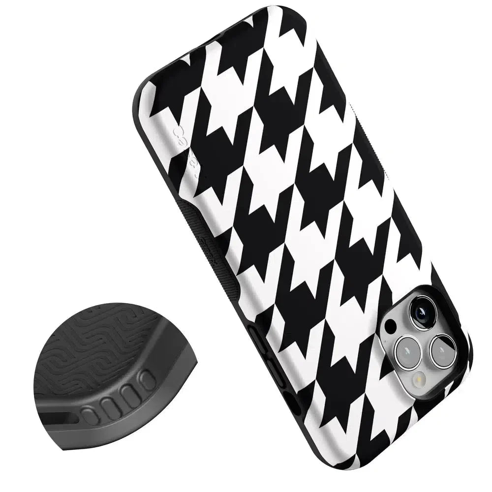 Houndstooth | High Contrast Design Case