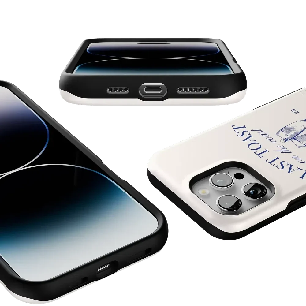 Last Toast | Off-White Coastal Bachelorette Case