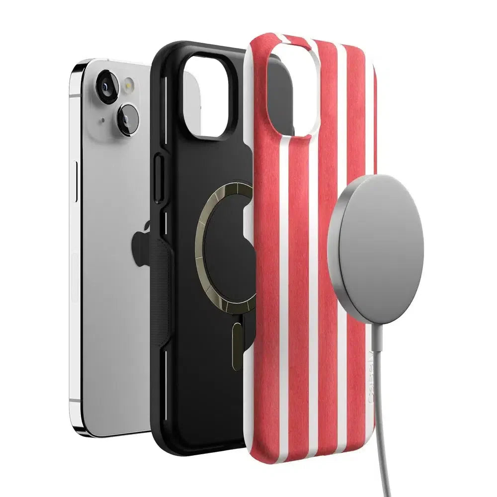 East Coast Summer | Red Stripes Case