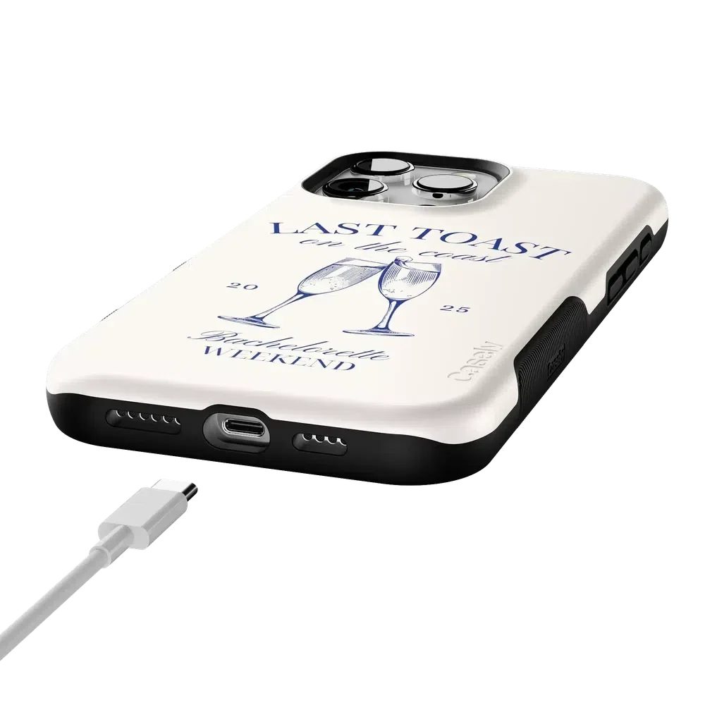 Last Toast | Off-White Coastal Bachelorette Case