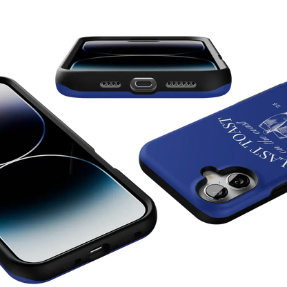 Last Toast | Blue Coastal Bachelorette Case