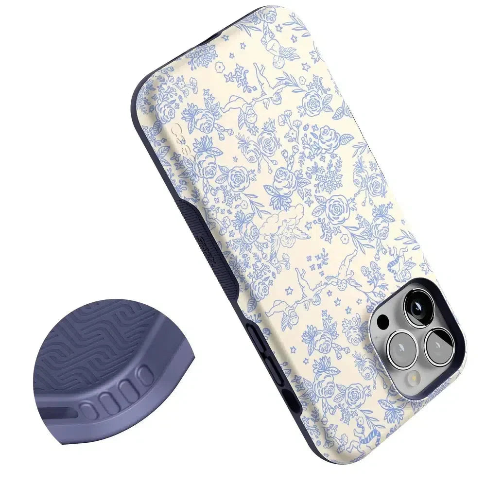 Cupid's Canvas | Periwinkle Floral Case