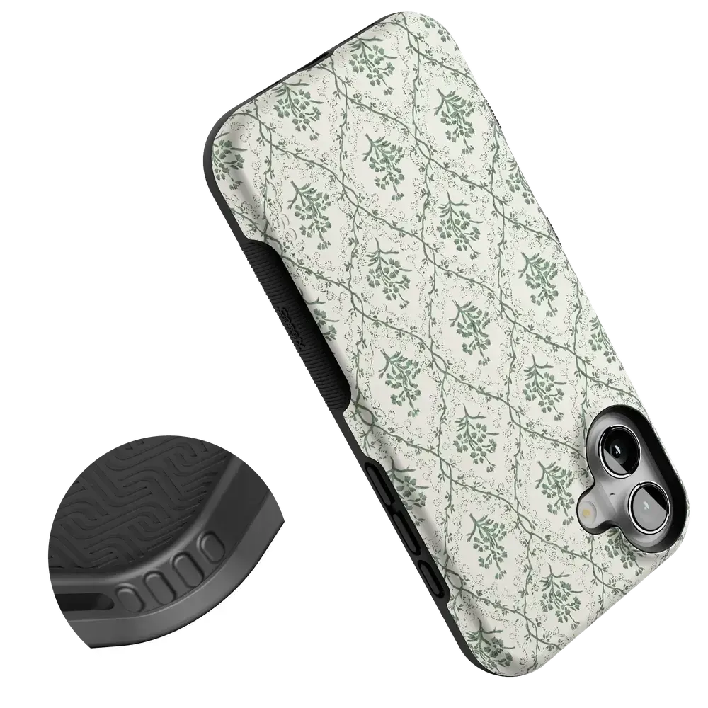 Sage Tapestry | Floral Vines Case