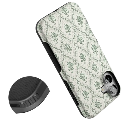 Sage Tapestry | Floral Vines Case