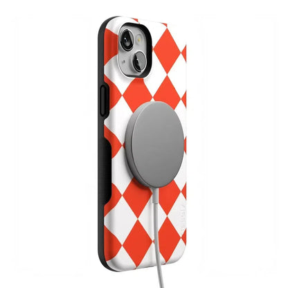 Red Checkerboard | High Contrast Design Case